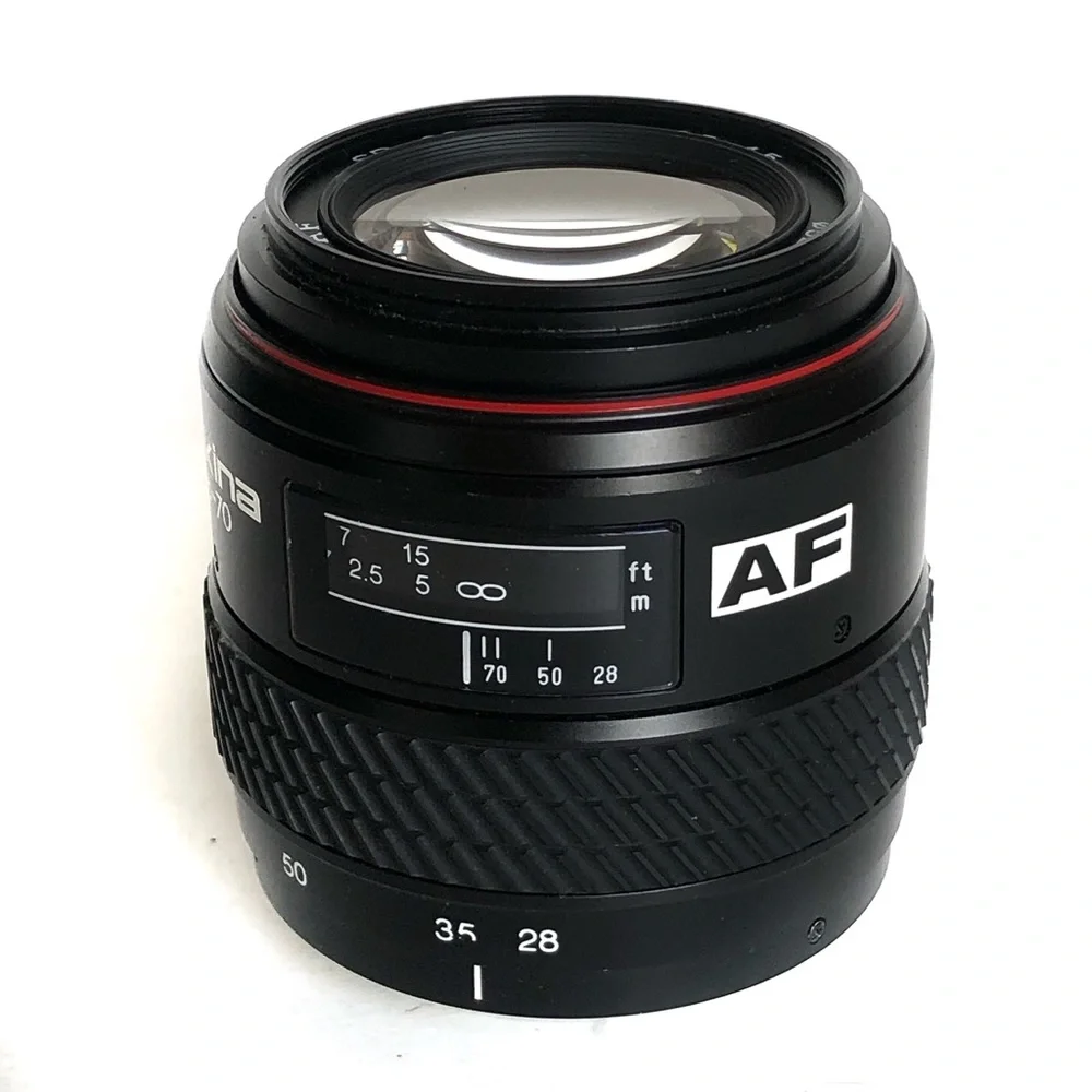 TOKINA SD 28-70mm 1:3.5-4.5 MACRO Zoom Camera Lens - MINOLTA AF Mount Japan